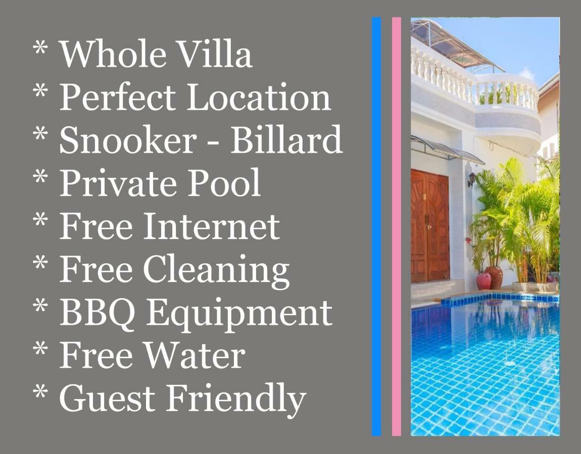 Ratana Villa - Pattaya Holiday House Walking Street 7 Bedrooms Екстер'єр фото